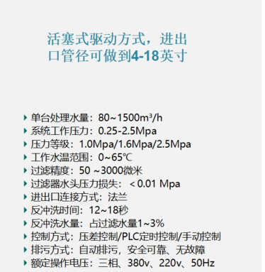  　　吸吮式自清洗過濾器過濾精度